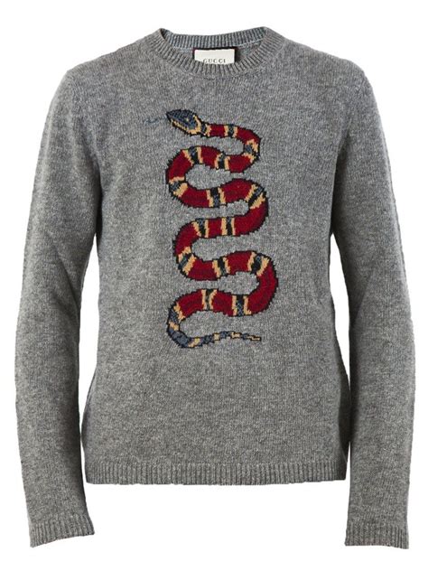 gucci snake crewneck.